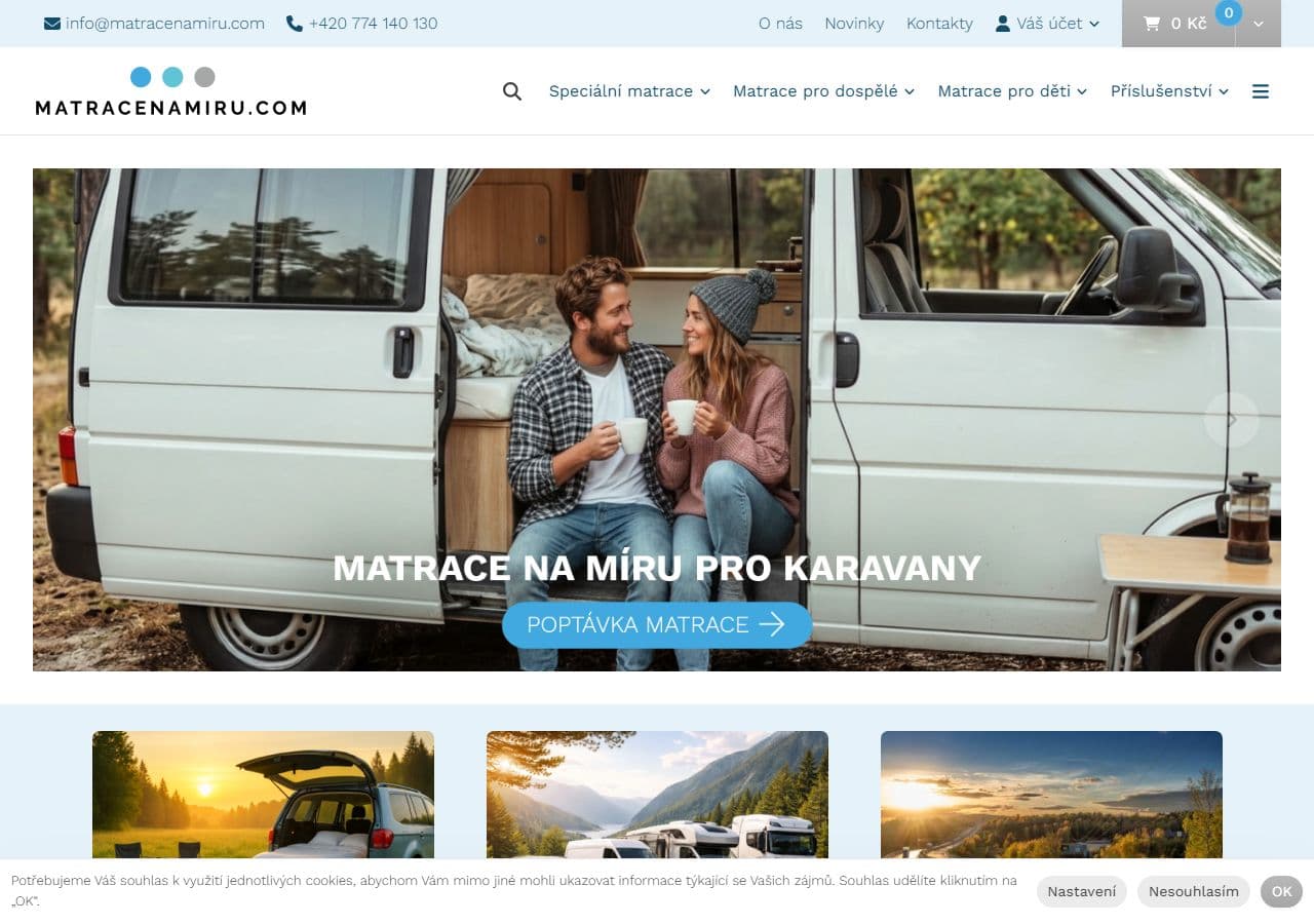 Screenshot of MATRACENAMIRU.COM